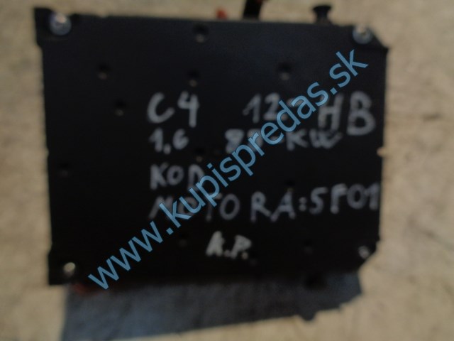 riadiaca jednotka bsi na citroen c4 1,6i, 9665547480